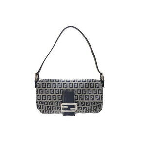 Fendi Zucchino Maa Bucket one shoulder bag Navy Blue
